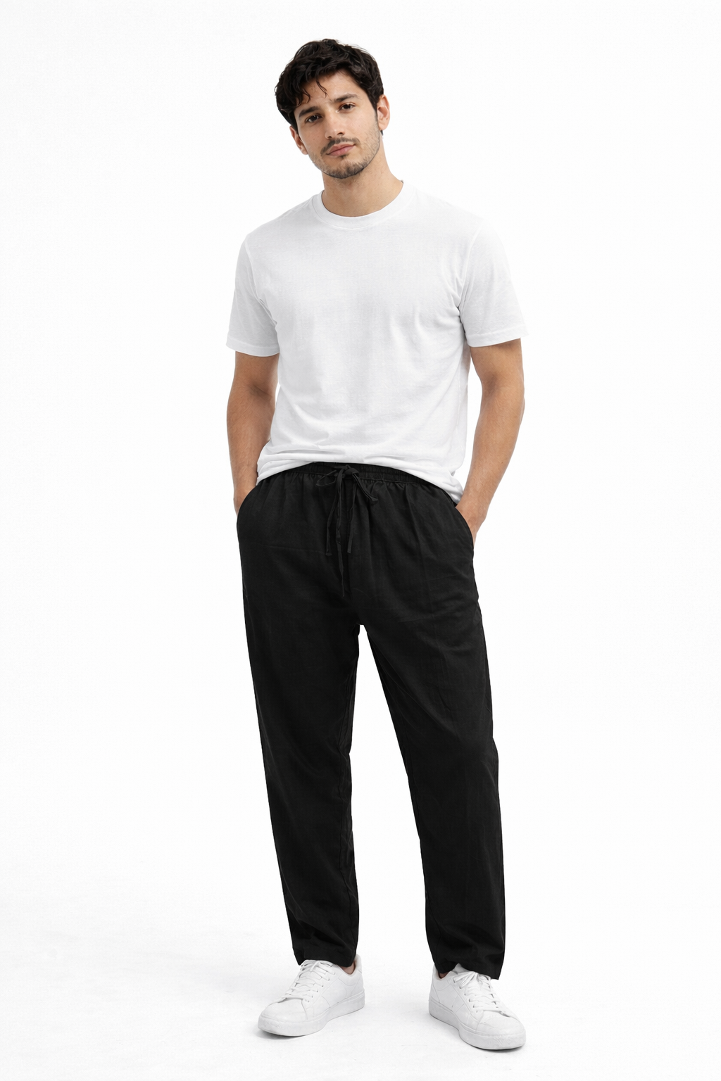 Pantalón Negro de Hombre