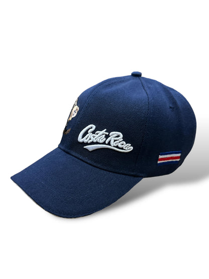 Gorra Azul de Mono Costa Rica Unisex