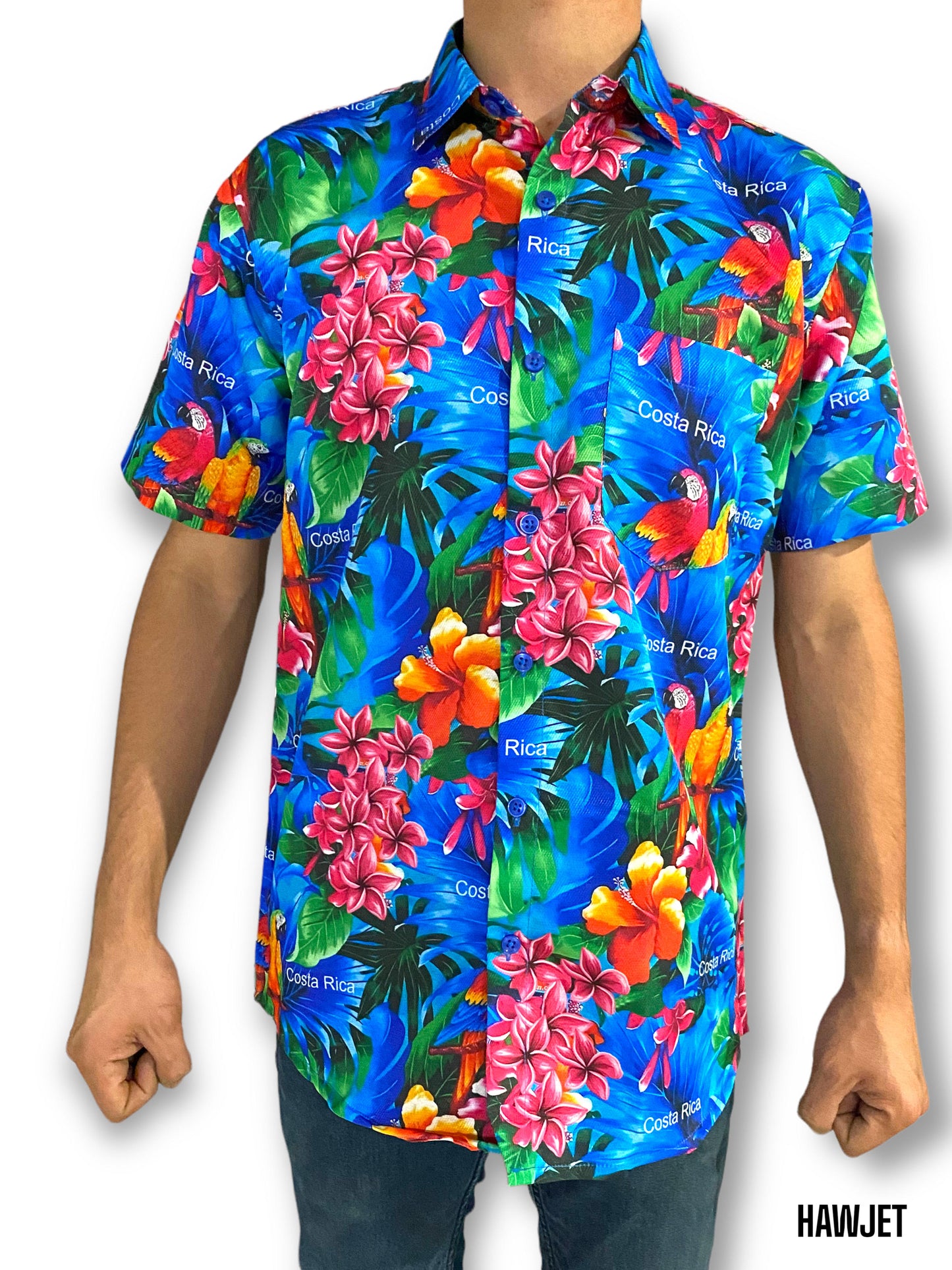 Camisa Hawaiana Playera Caribeña de Caballero