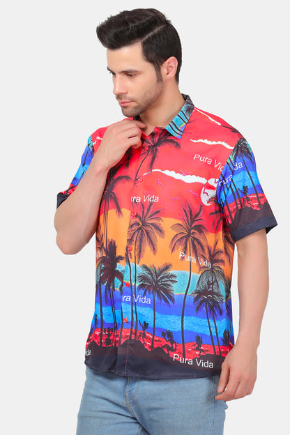 Camisa Hawaiana de Caballero