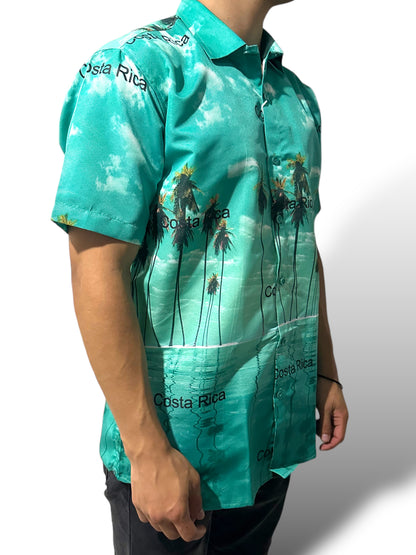 Camisa Hawaiana Playera Caribeña de Caballero