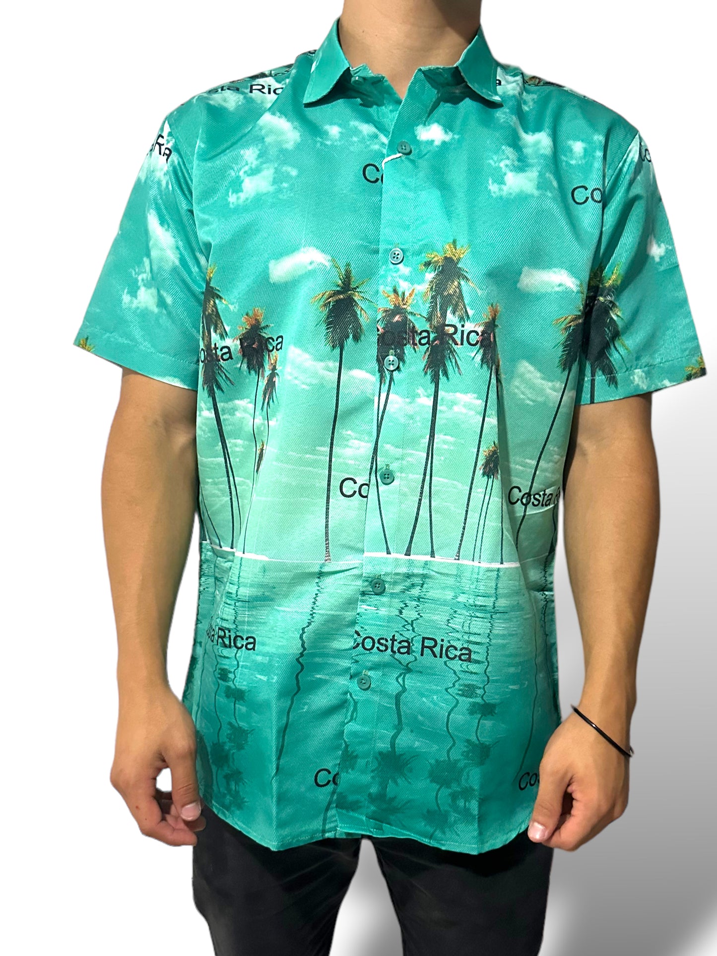 Camisa Hawaiana Playera Caribeña de Caballero