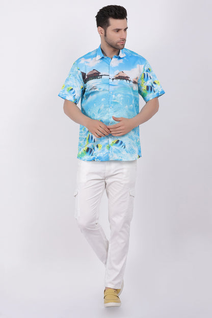 Camisa Hawaiana de Caballero