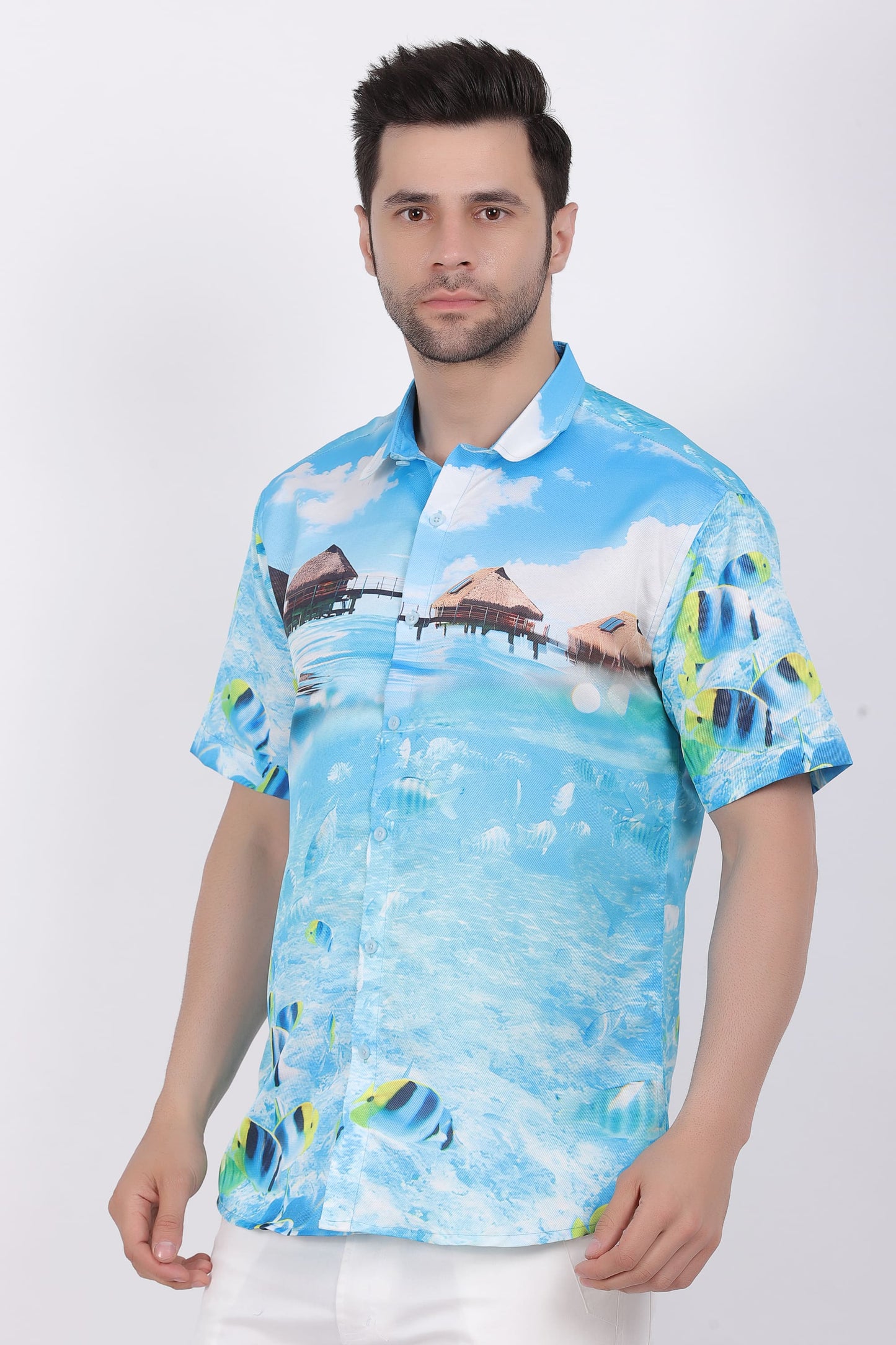 Camisa Hawaiana de Caballero