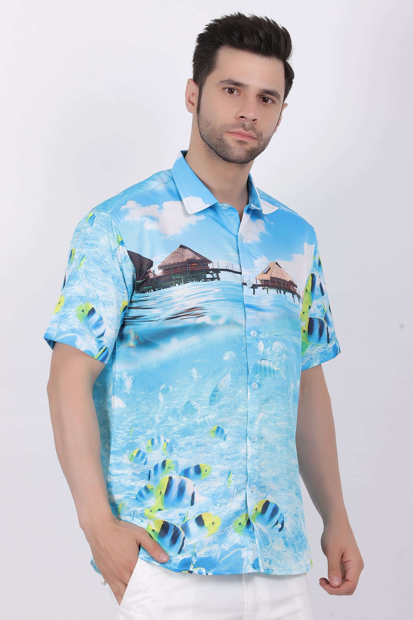 Camisa Hawaiana de Caballero