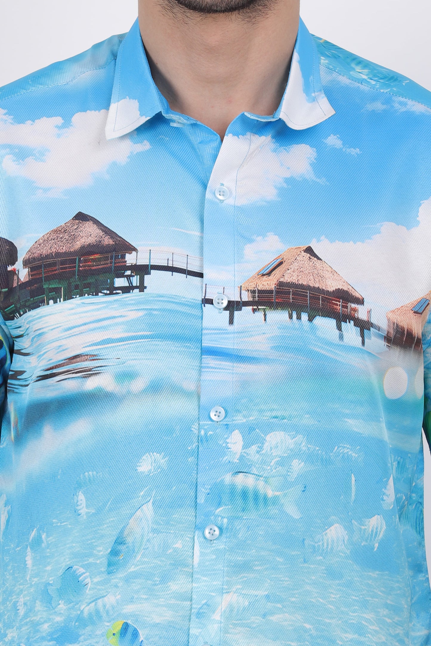 Camisa Hawaiana de Caballero