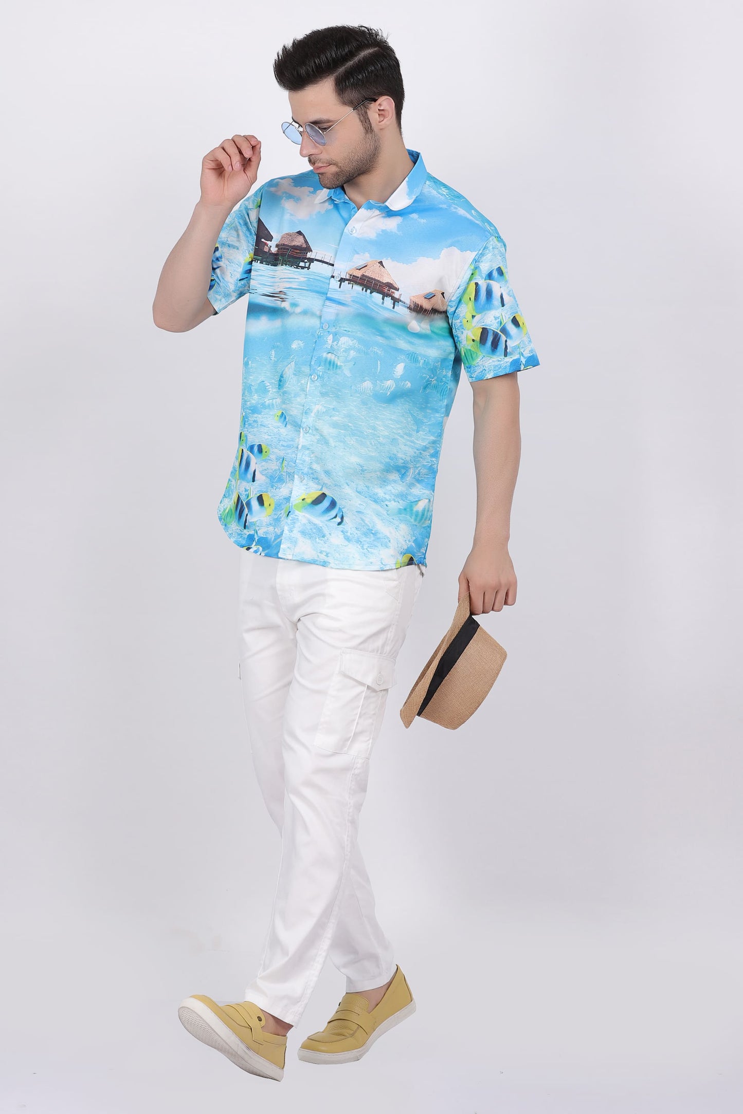 Camisa Hawaiana de Caballero