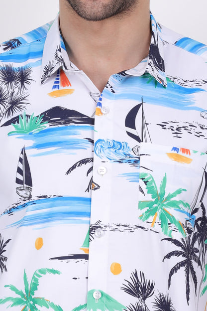 Camisa Hawaiana de Caballero