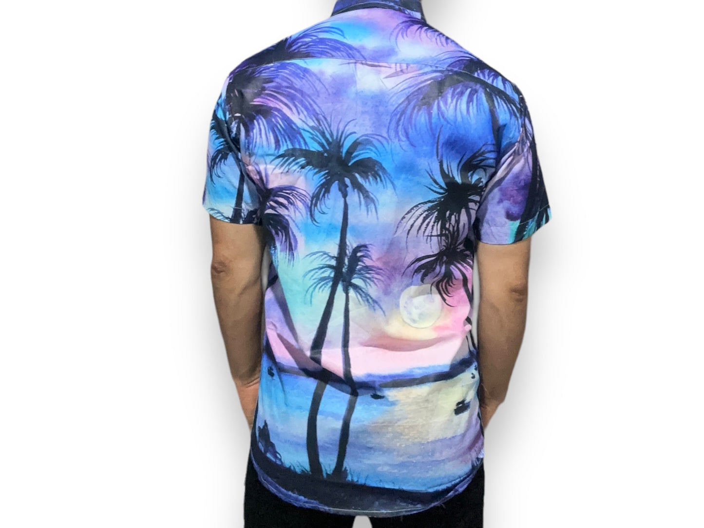 Camisa Hawaiana Playera Caribeña de Caballero