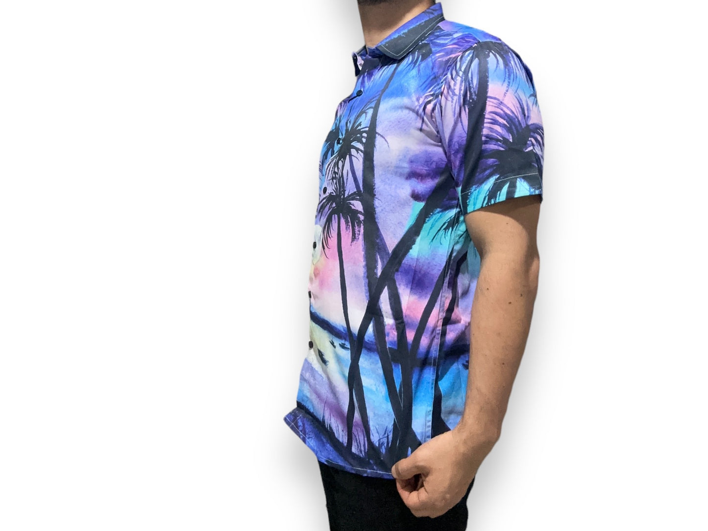 Camisa Hawaiana Playera Caribeña de Caballero