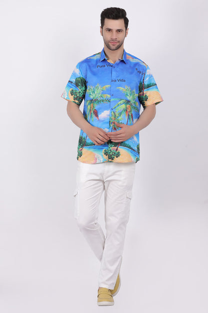 Camisa Hawaiana de Caballero