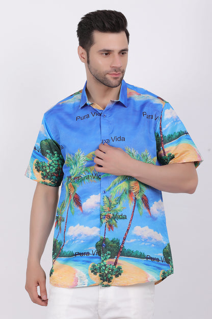 Camisa Hawaiana de Caballero