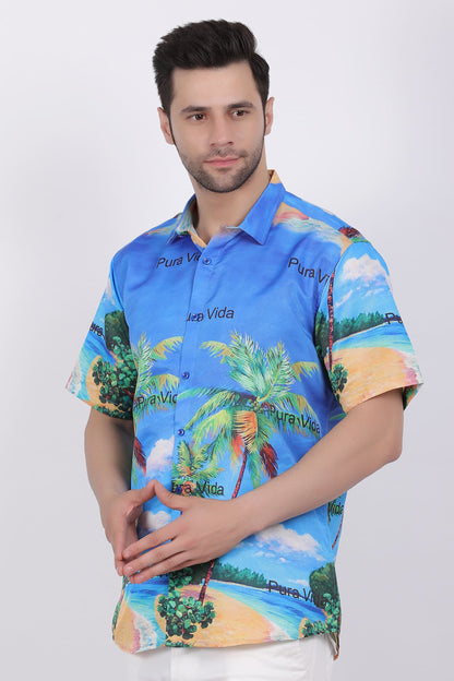 Camisa Hawaiana de Caballero