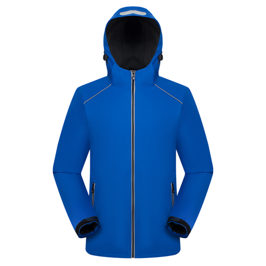 Jacket Impermeable Azul Rey