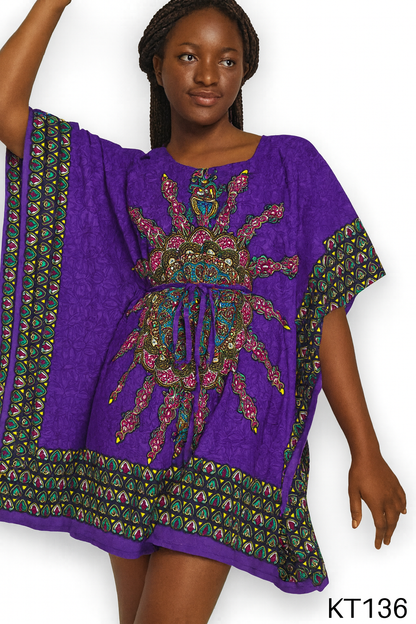 Vestido Estampado de Dama