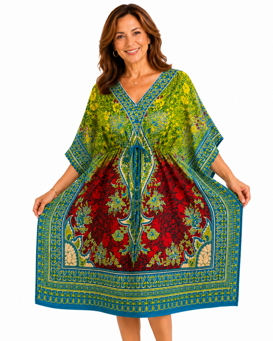 Afro-Caribbean Women's Printed Dress