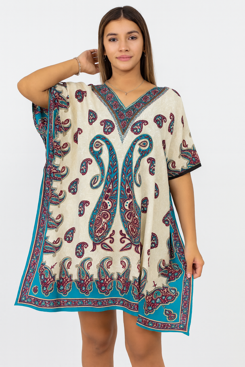 Vestido Estampado de Dama