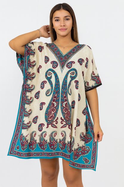 Vestido Estampado de Dama