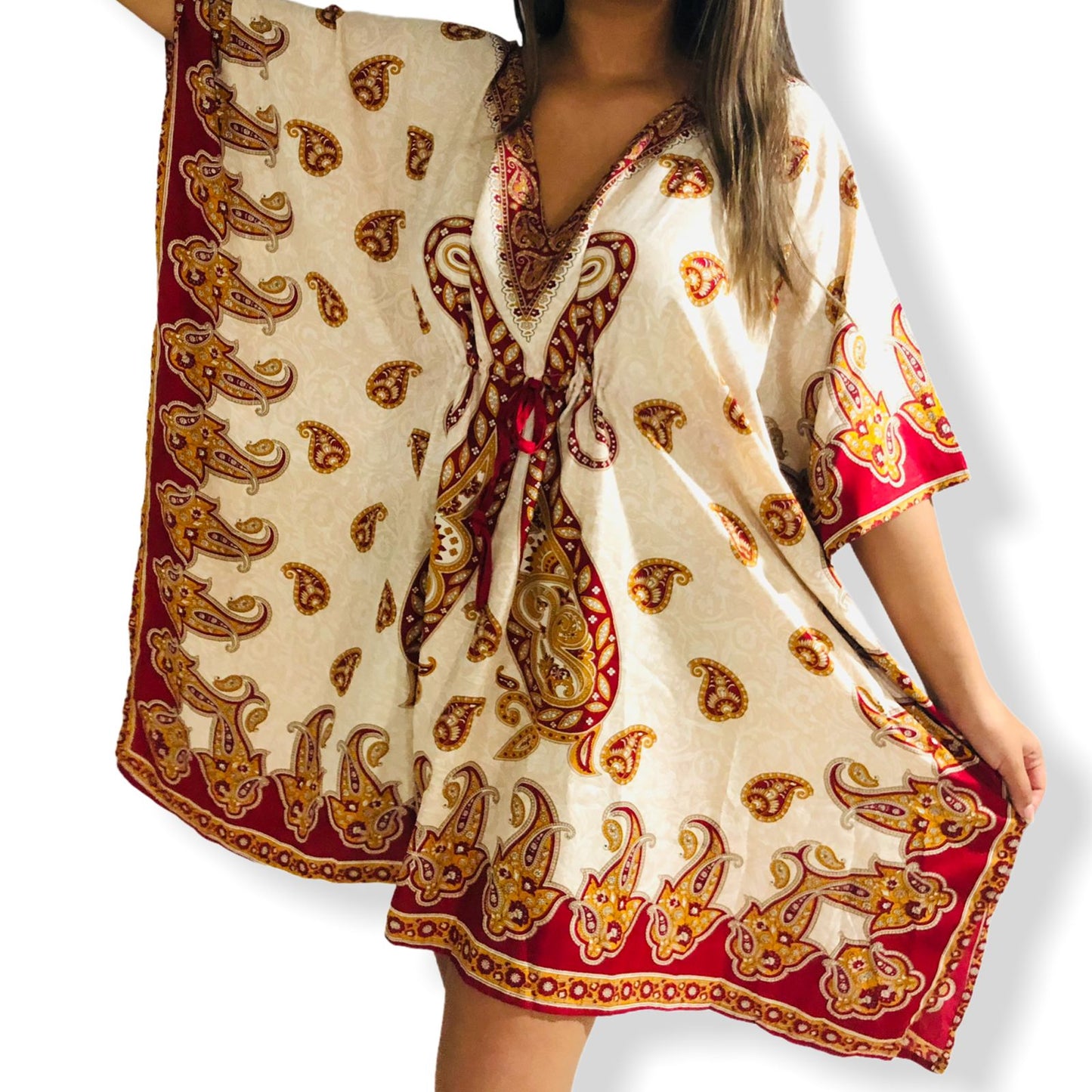 Vestido Estampado de Dama