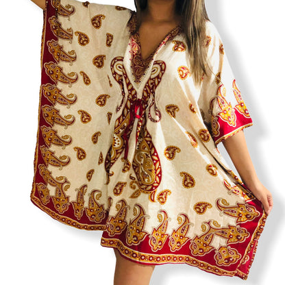 Vestido Estampado de Dama