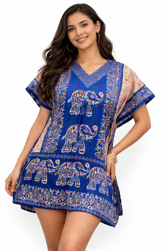 Vestido Estampado de Dama