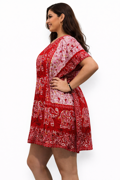 Vestido Estampado de Dama