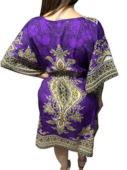 Vestido Estampado de Dama