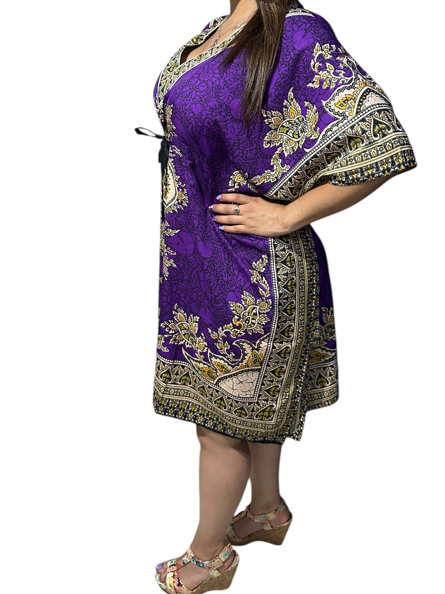Vestido Estampado de Dama