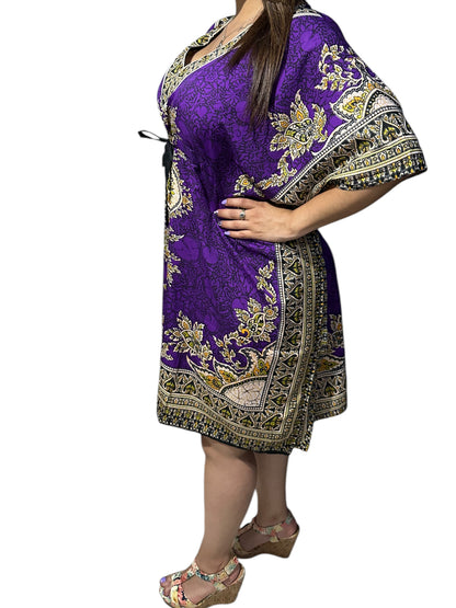 Vestido Estampado de Dama