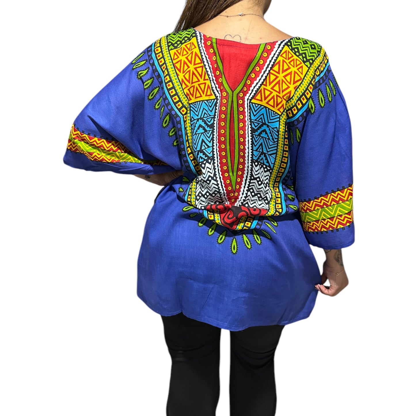 Manta de Dama con Estampado Afrocaribeño  KTRA001