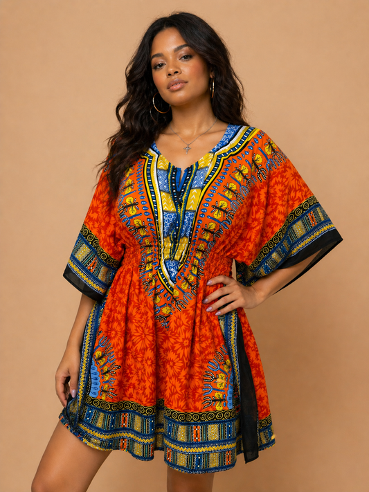 Kaftan De Dama Anaranjado