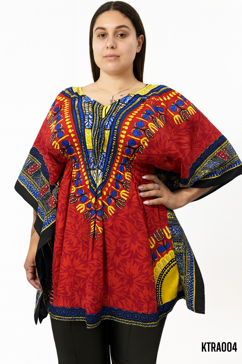 Manta de Dama Afrodescendiente Rojo KTRA004 - Grand Parade Día del Negro