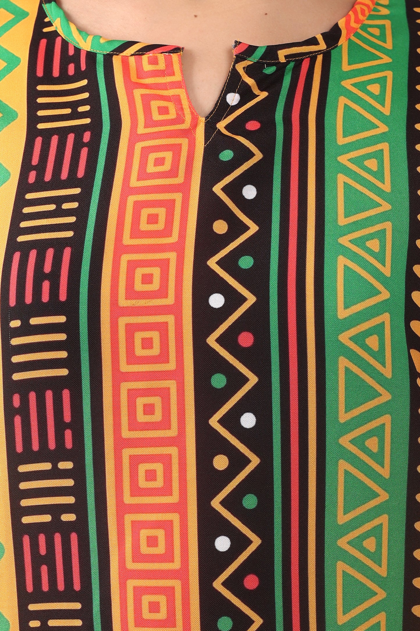 Blusa Afrocaribeña de Dama