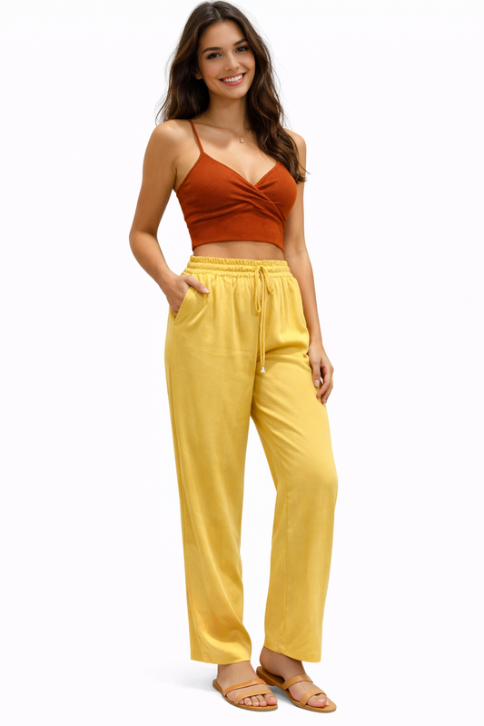 Pantalón de Dama Beige