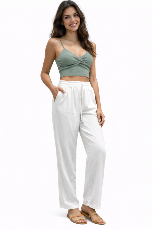 Pantalón de Dama Blanco