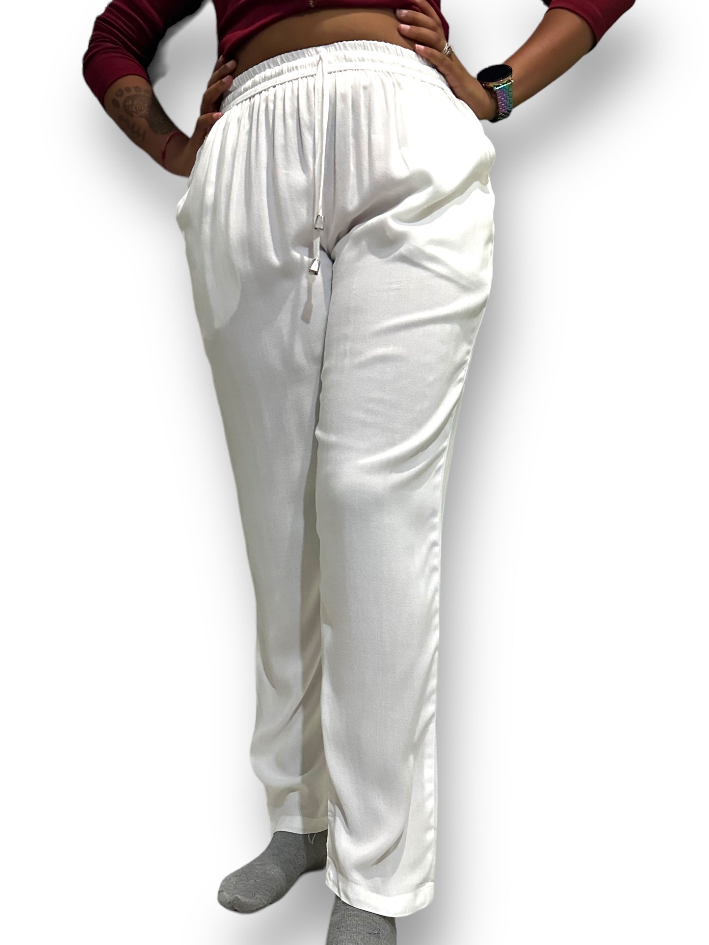 Pantalón de Dama Blanco