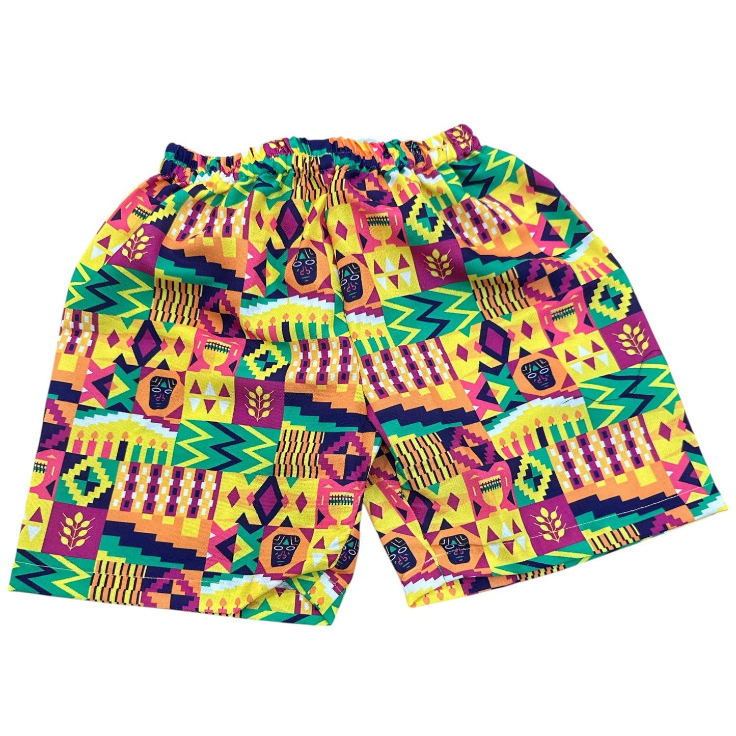 Short Afrocaribeño de Niños Unisex