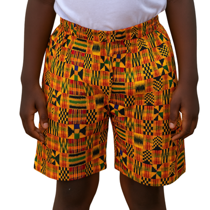 Short Afrocaribeño de Niños Unisex