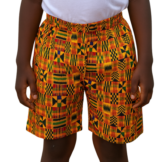 Short Afrocaribeño de Niños Unisex