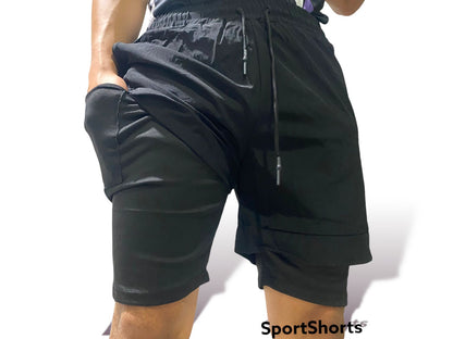 Short Deportivo Caballero Negro