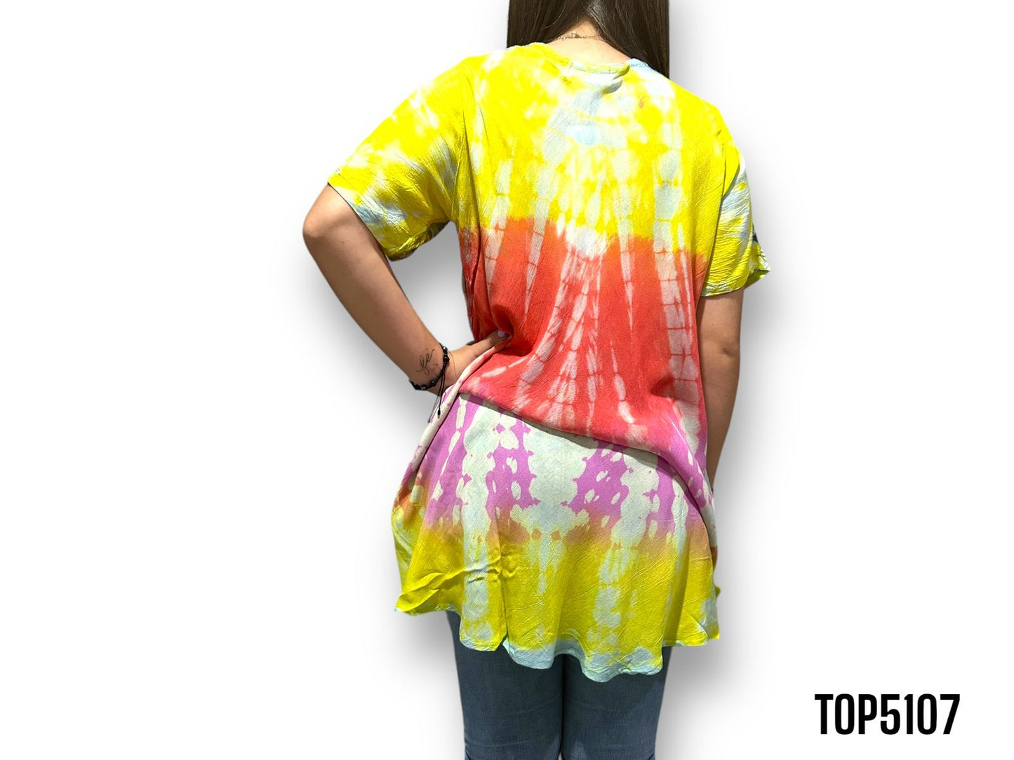 Blusa de Dama con estampado floreado con Mangas