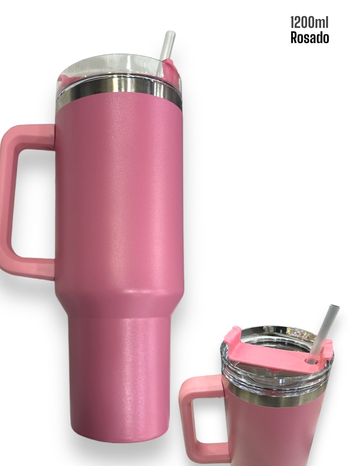 Vaso Térmico 1200ml Rosado