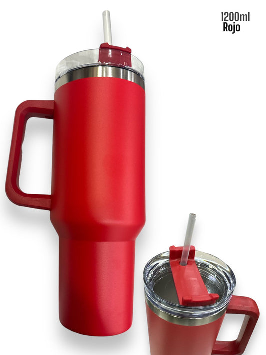 Vaso Térmico 1200ml Rojo