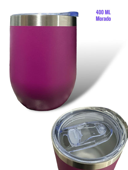 Vaso Térmico 400ml Morado