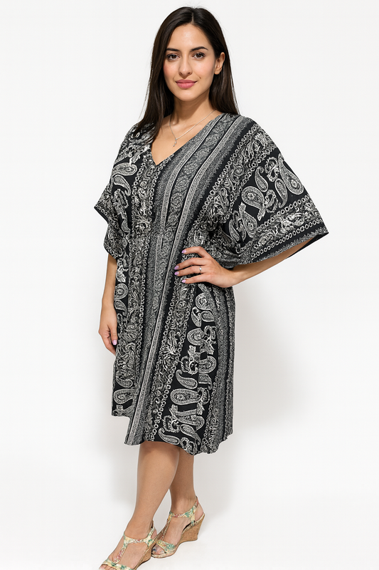 Vestido Estampado de Dama KT136