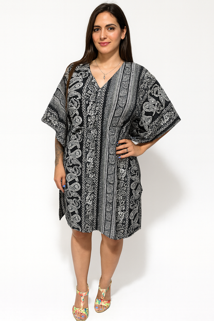 Vestido Estampado de Dama KT136