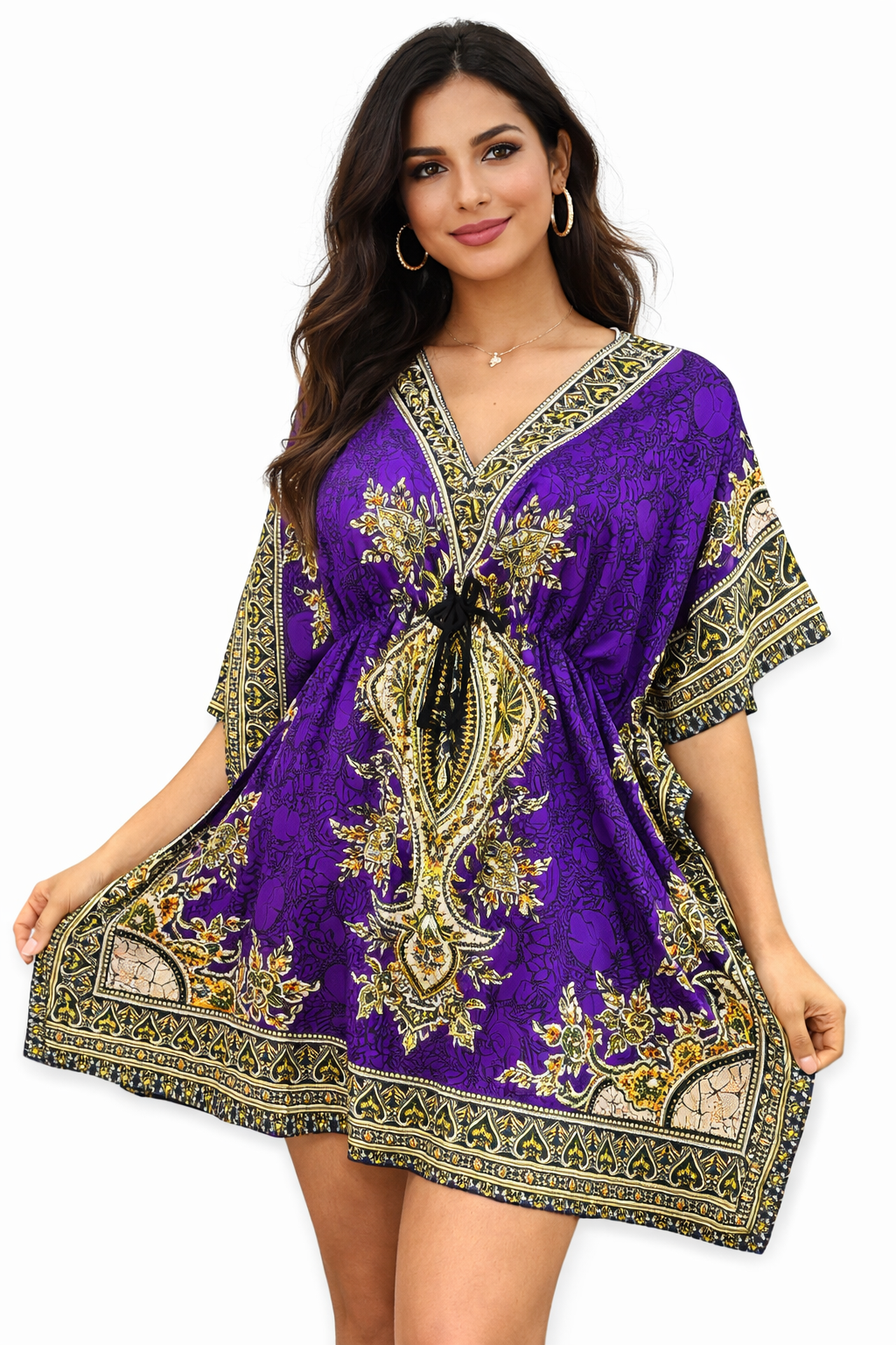 Vestido Estampado de Dama
