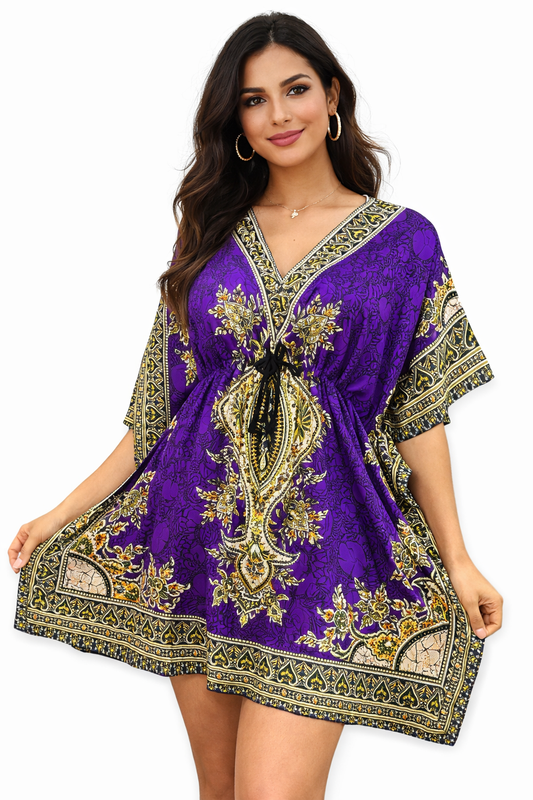 Vestido Estampado de Dama