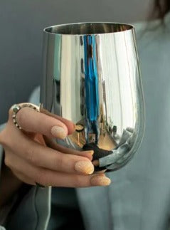 Vaso Térmico 400ml Plateado