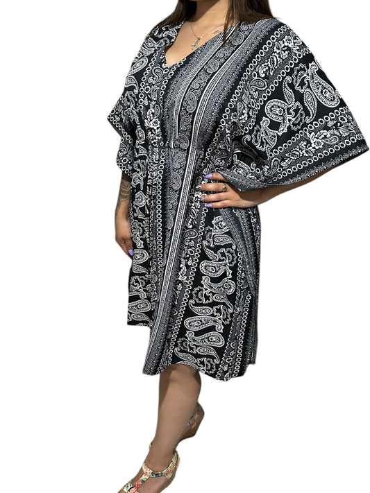 Vestido Estampado de Dama KT136